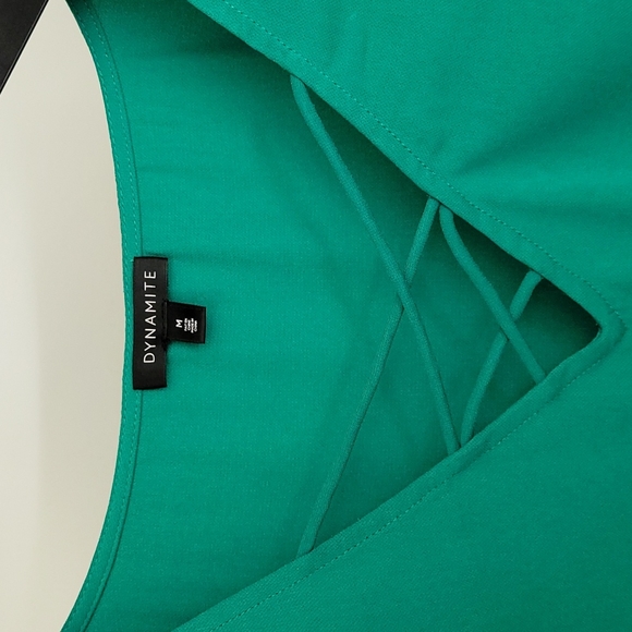 Dynamite Green blouse - Picture 2 of 3